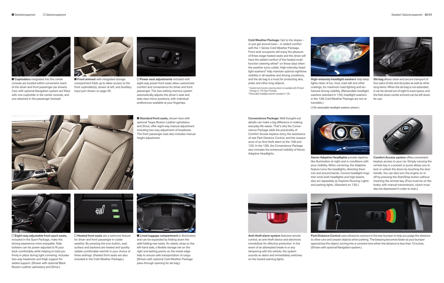 2011 BMW 1-Series Coupe Brochure Page 25